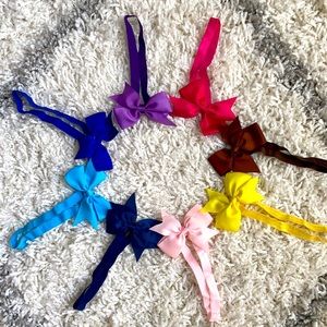Bundle of 8 Baby Bow Headbands